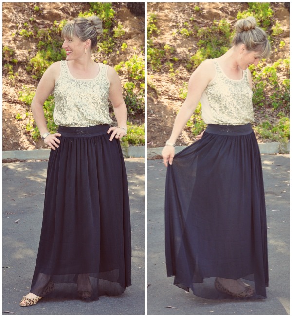 black skirt collage 2