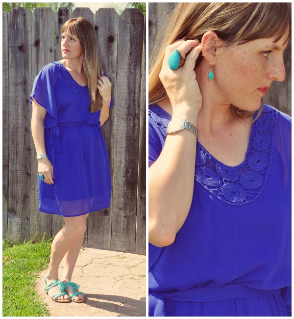 Blue Dress Collage 1